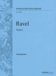 Bolero Study Scores sheet music cover